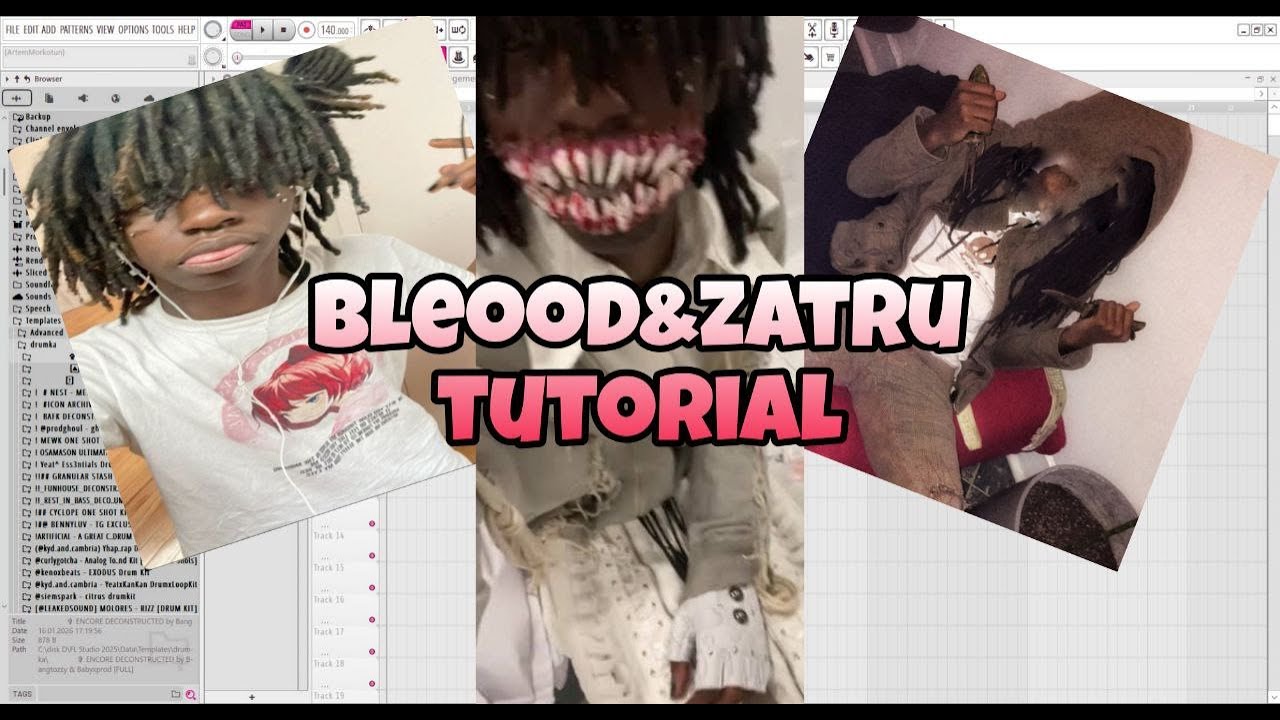 How to Make beats for BLEOOD and ZATRU(FNAF SAMPLE)