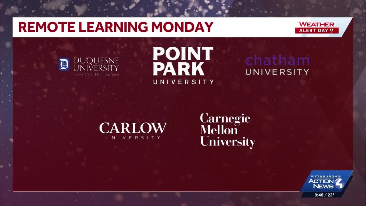 Local colleges announce schedule changes following major snow storm
