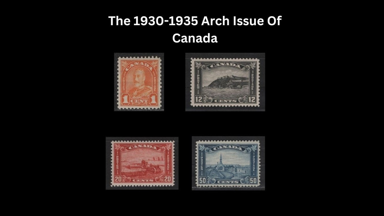 The 1930-1935 Arch Issue Of Canada