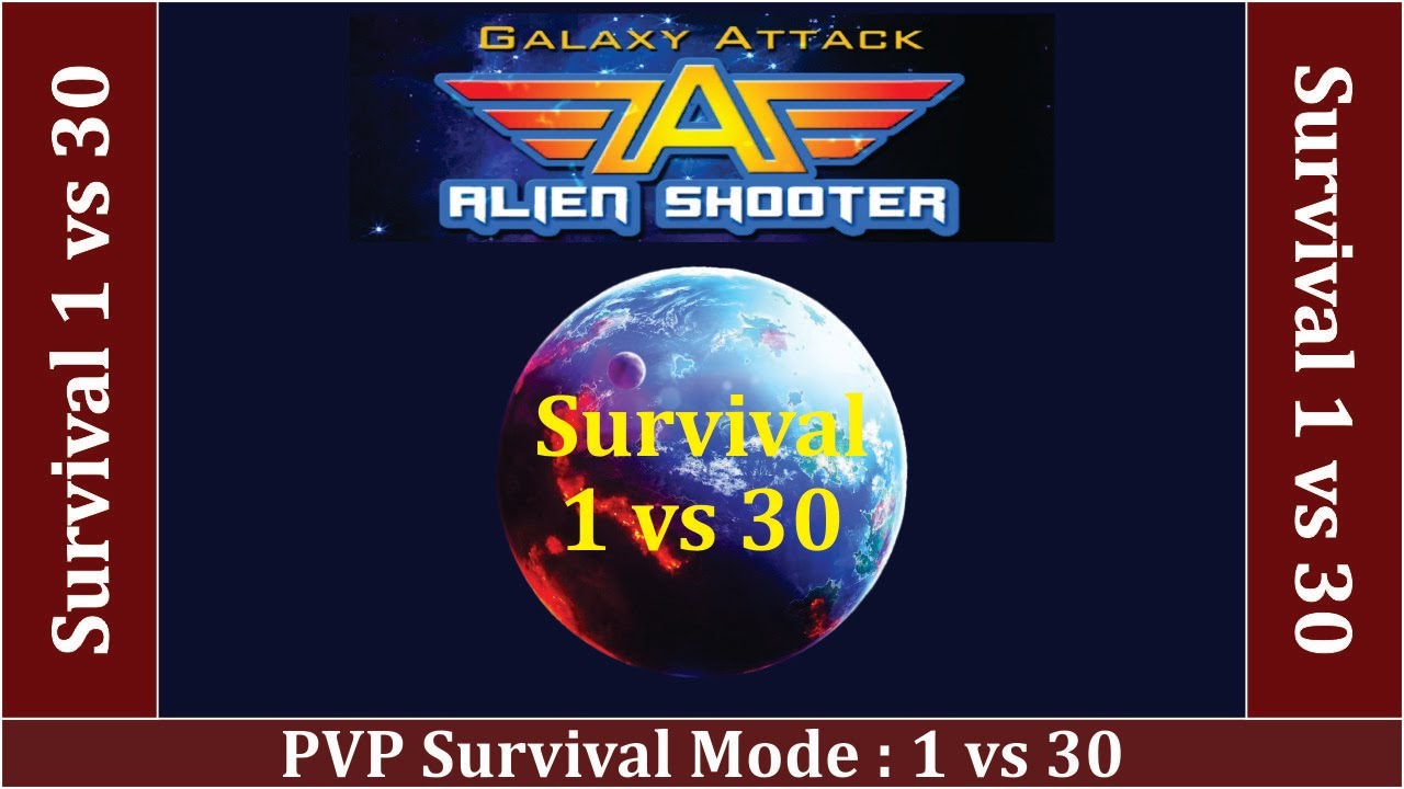 Galaxy Attack: Alien Shooter I PVP Mode | PVP 1 vs 30 With New Update | By Apache Gamers