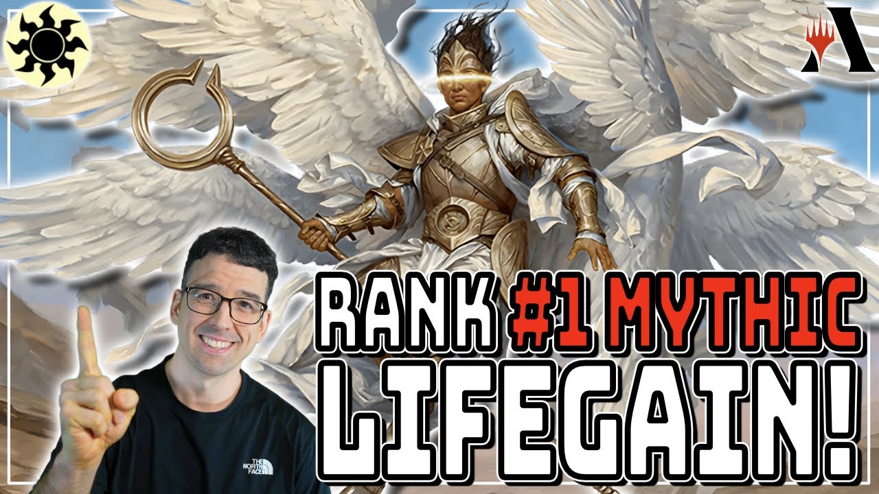 Trying the Rank #1 Mythic Player's Lifegain Deck | Standard MTGA BO1 Gameplay #mtgarena #mtg