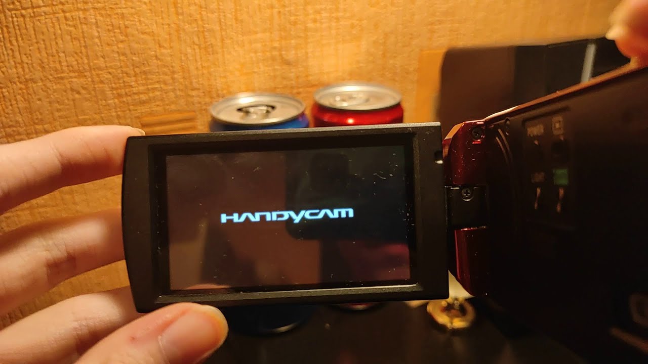 обзор на старую камеру Sony...