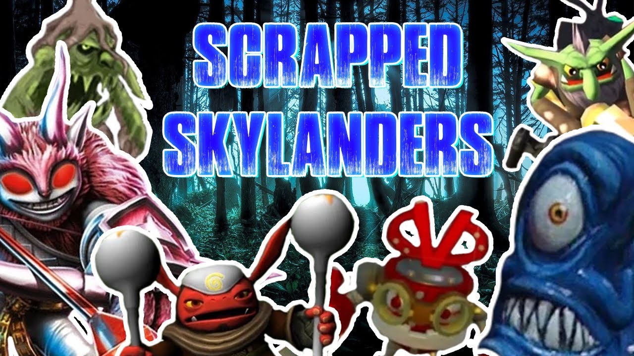 Утилизированные Skylanders