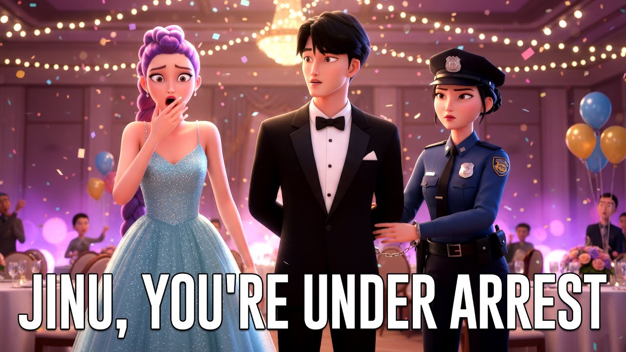 Arrest at Engagement 😡┃Rumi x Jinu (RuJinu)┃Kpop Demon Hunter Parody Stories