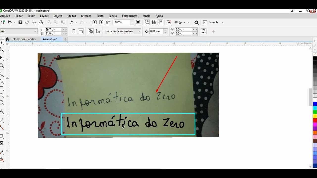 Criar Assinatura Digital no CorelDraw