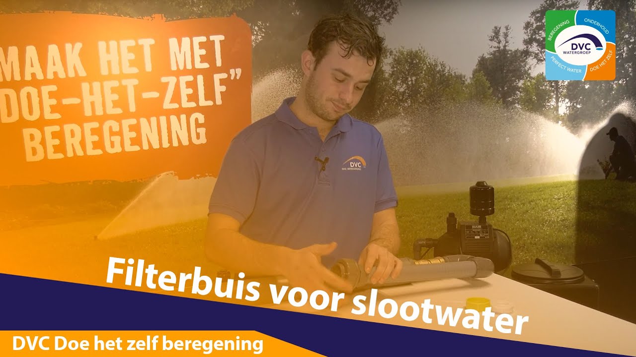 Filter voor slootwater uitgelegd