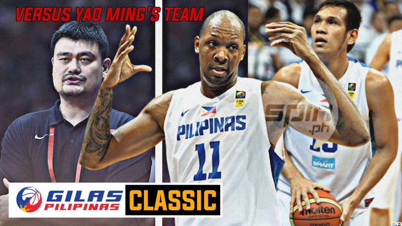 GILAS CLASSIC: Gilas Pilipinas vs Shanghai Sharks (China) / GILAS TINALO ANG TEAM NI YAO MING 上海鲨鱼