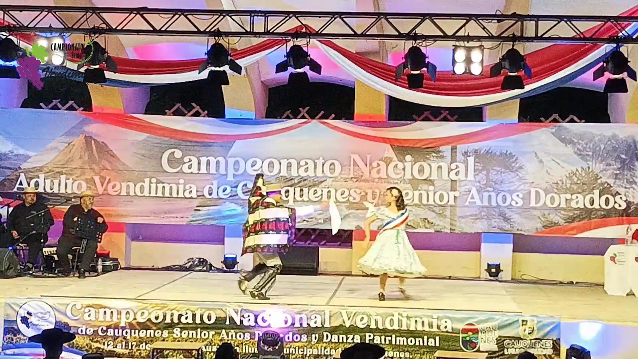 2DO BLOQUE CAMPEONATO NACIONAL DE CUECA ADULTO VENDIMIA DE CAUQUENES Y SENIOR AÑOS DORADOS