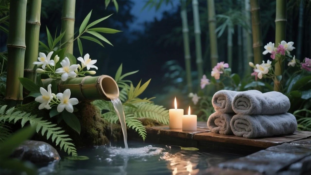 Soothing Relaxing Music 🌹 Peace of Mind, Anxiety Relief,Spa Relax Water,emotional balance 25
