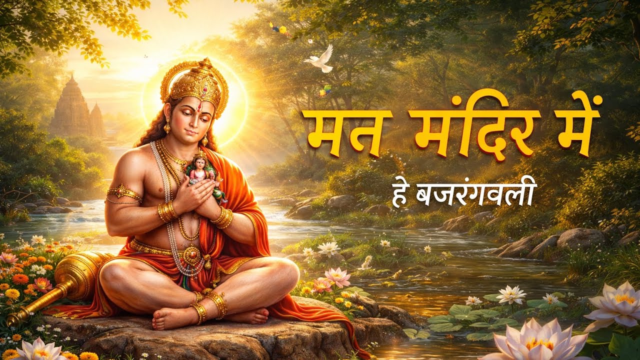 Man mandir me || he bajrangbali || bhakti song #bhaktisong #hanumanji 