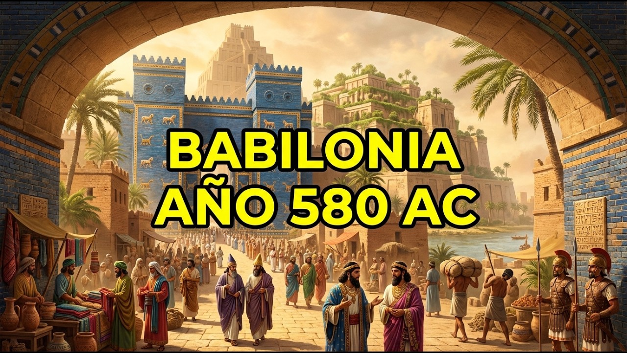 Así Era BABILONIA en su Máximo Esplendor: Murallas de 18 Metros y 200,000 Habitantes