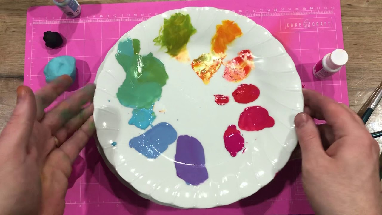 Colour theory- the real primary colours - edible version