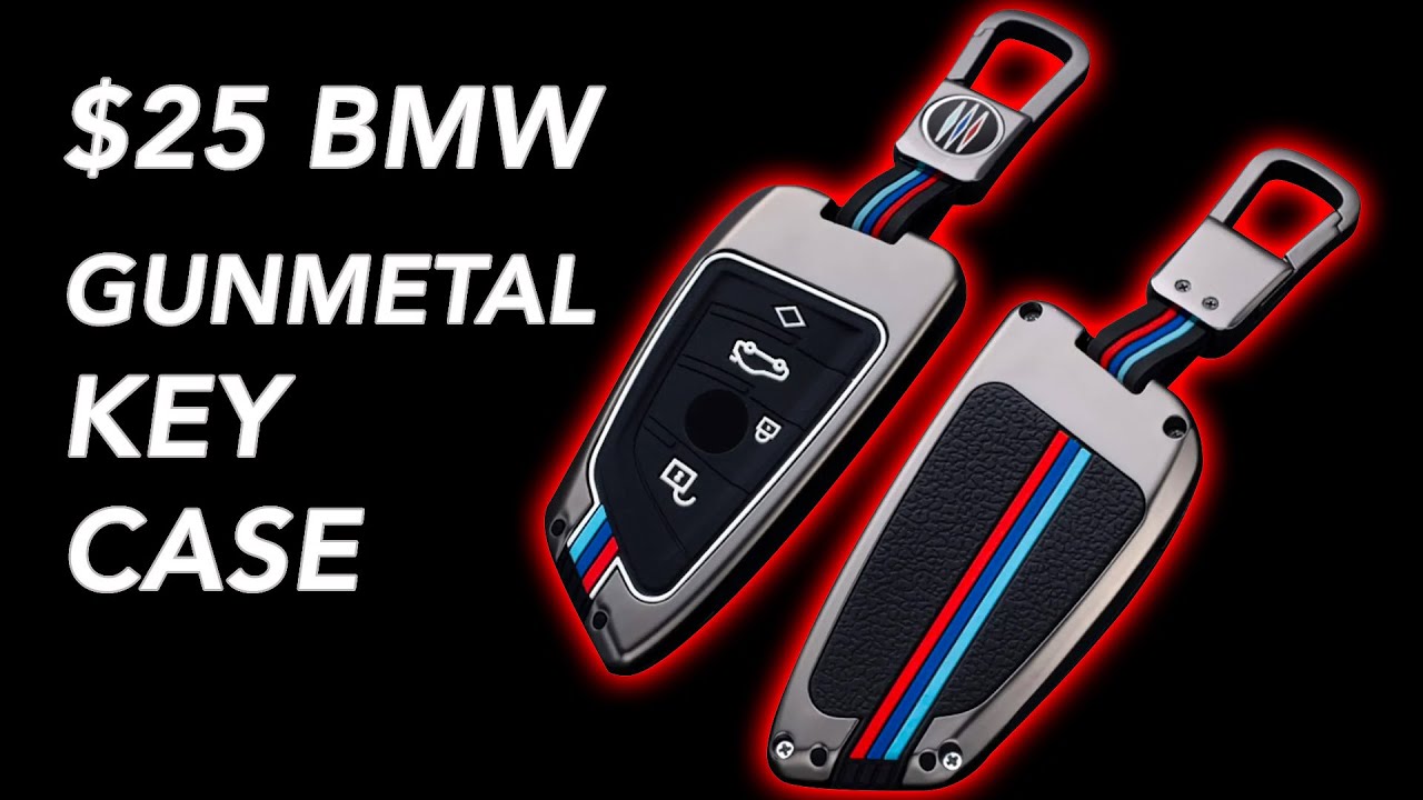 BMW Gunmetal Key Fob Case Cover Shell (Review/Installation)