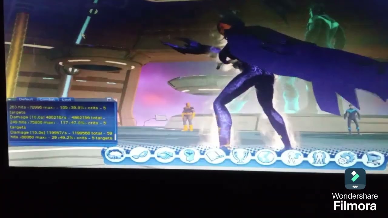 DCUO insane aoe dmg with omega totally artifact !!! 9.mil