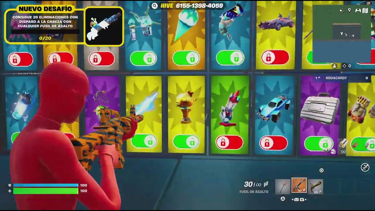 Cómo conseguir estas armas en en uno versus 1?