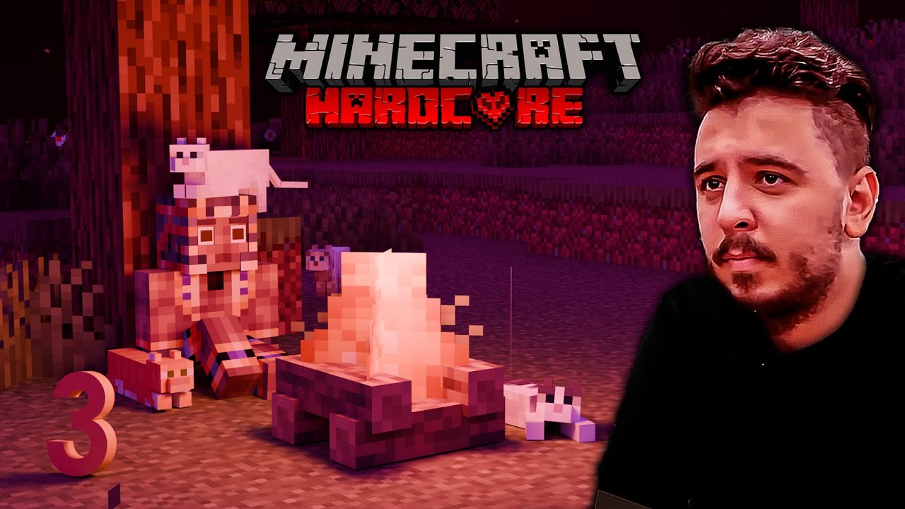 BU NETHER B&Ouml;YLE! | HARDCORE MINECRAFT | B&Ouml;L&Uuml;M 3