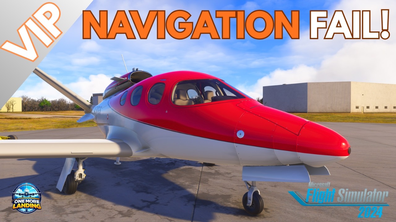 When a VIP Approach DOESN'T Go as EXPECTED | MSFS 2024 Career Mode