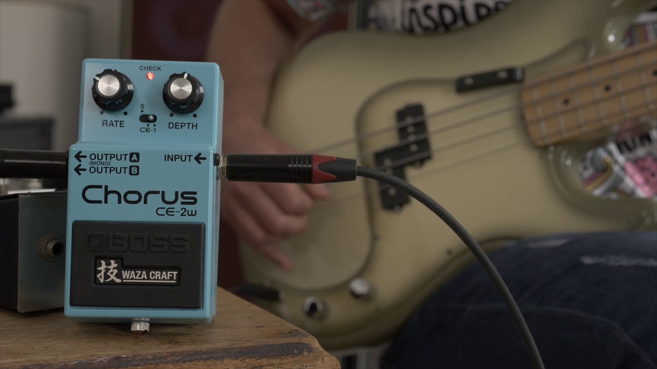 Boss CE-2w Waza Craft Chorus (Bass Demo 2)