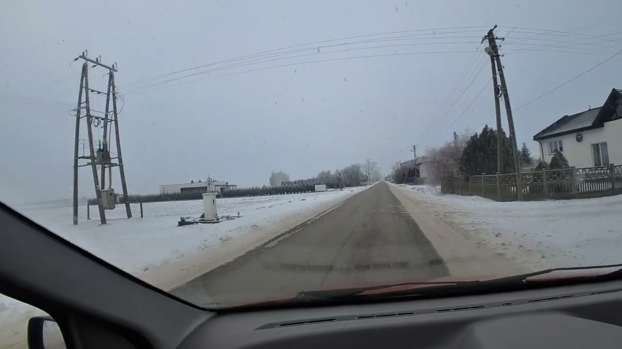 POV Winter Day Drive | Cold Streets & Snowy Roads