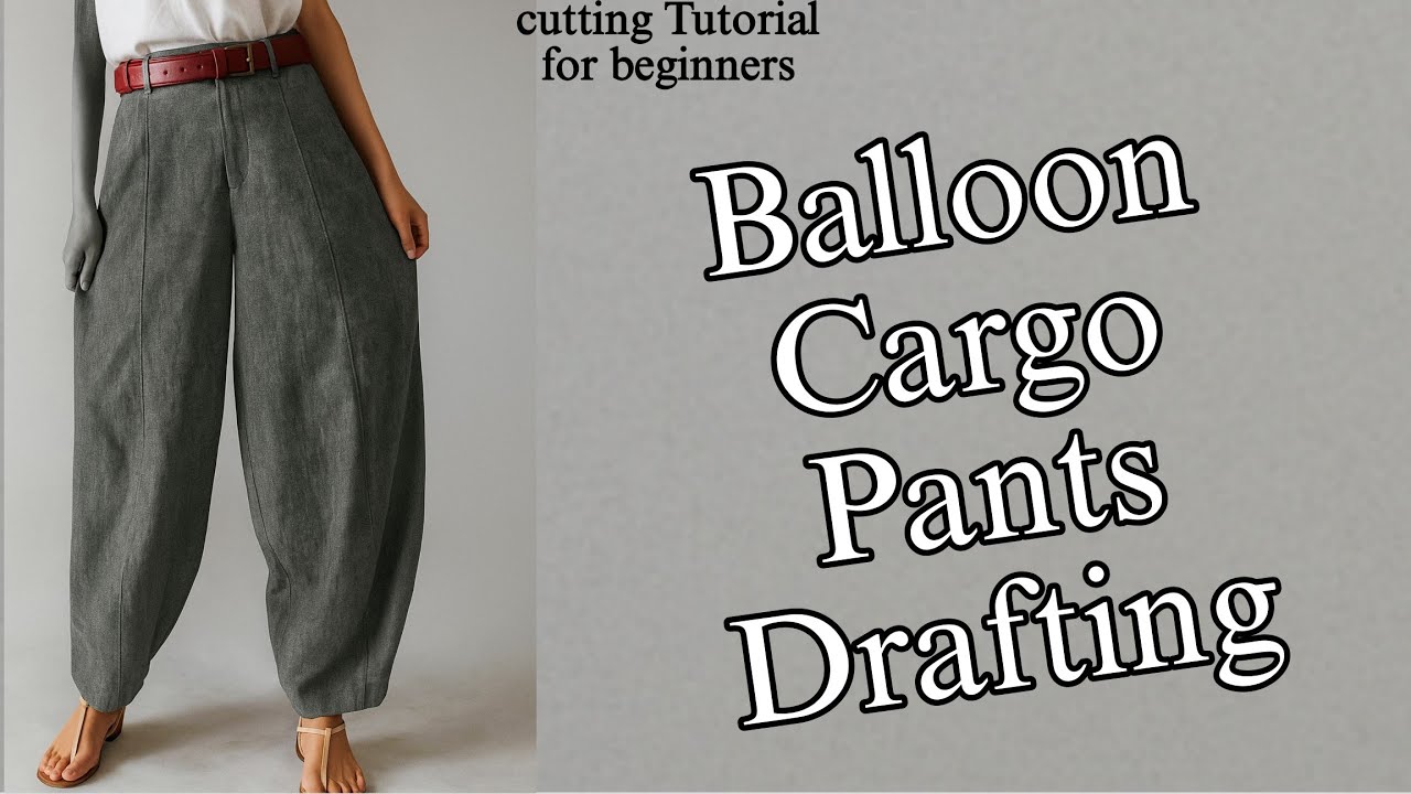 Balloon clothing Korean pants/fashion designer course/pattern making