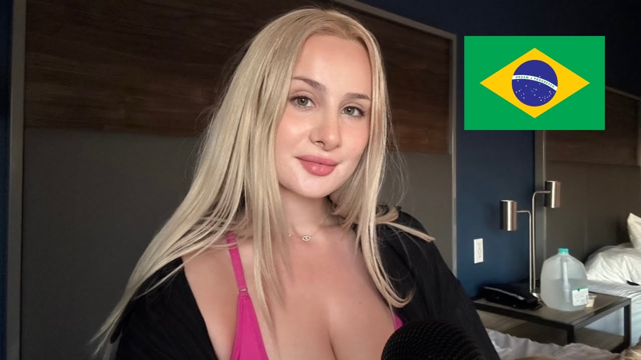 Telling You About My Day in Portuguese - ASMR *softspoken ramble*