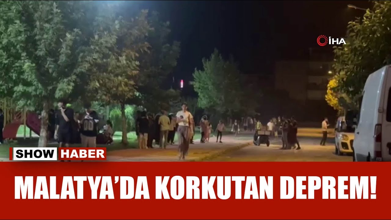 Malatya'da 5.3 büyüklüğünde deprem!