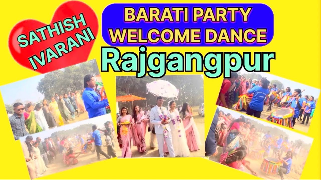 ||Satish weds Ivarani marriage||barati welcom Rajgangpur Barupada 5thJanuary 2026