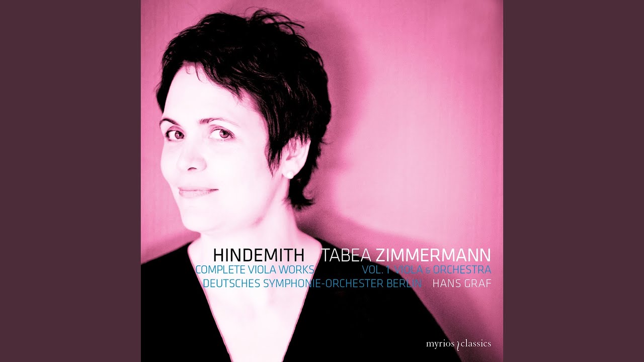 Hindemith: Concerto After Old Folk Songs for Viola & Small Orchestra 
