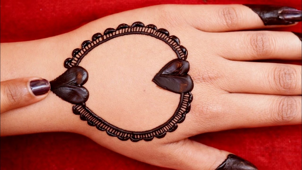 Very simple unique style mehndi design -  new easy mehndi design 2026 | mehandi designs | henna
