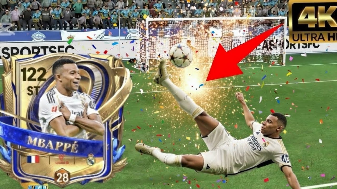 122 Rated UTOTY Mbappe Card  Is Absolutely Broken FC 26 MOBILE - Watch The Gameplay 🔥🔥