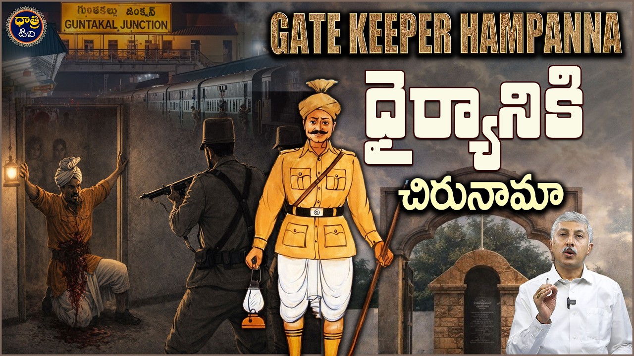 Guntakal Hampanna Story | British Soldiers vs The Brave Railway Gatekeeper || Dhatri TV