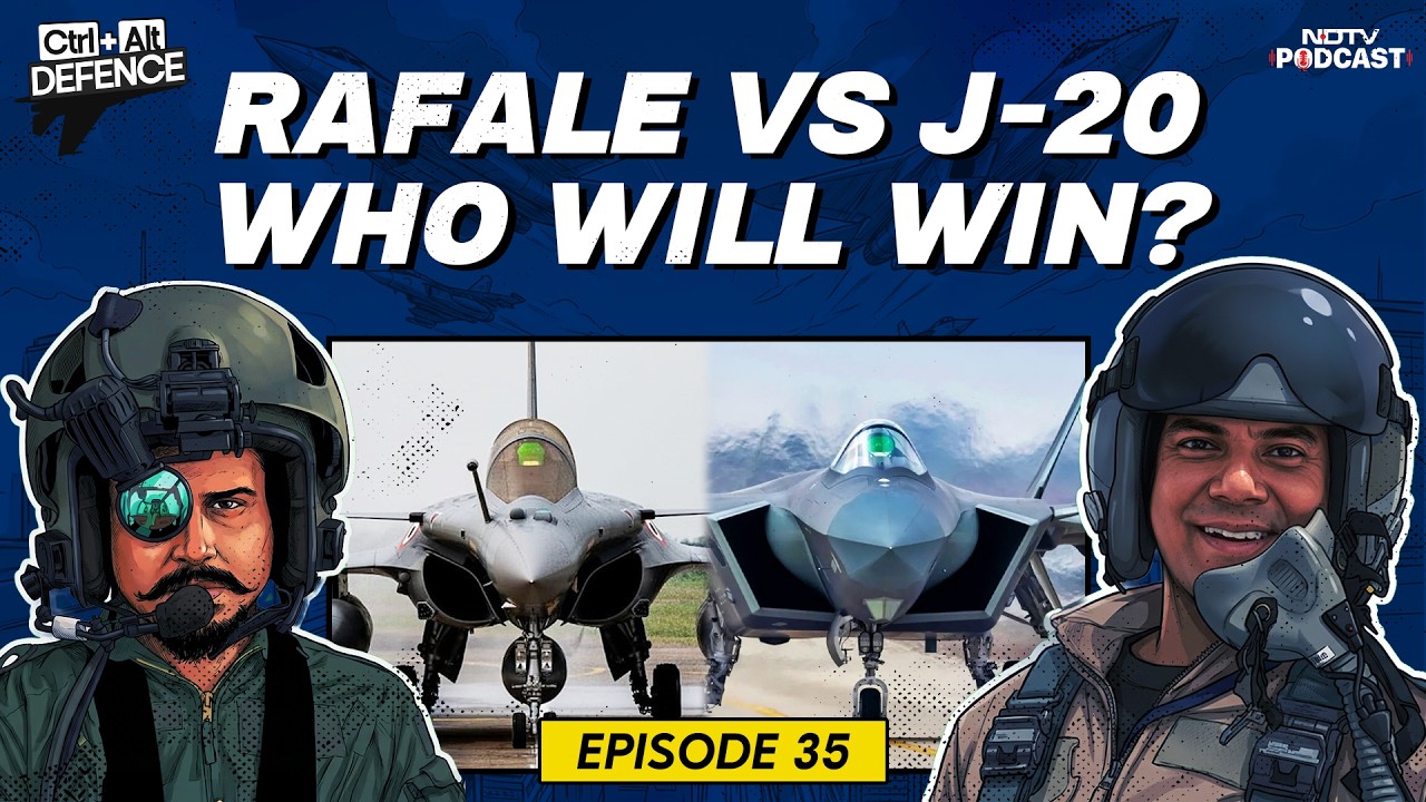 Rafale vs J-20 Fighter Jets: Who Would Win? | CTRL ALT Defence Ep 35
