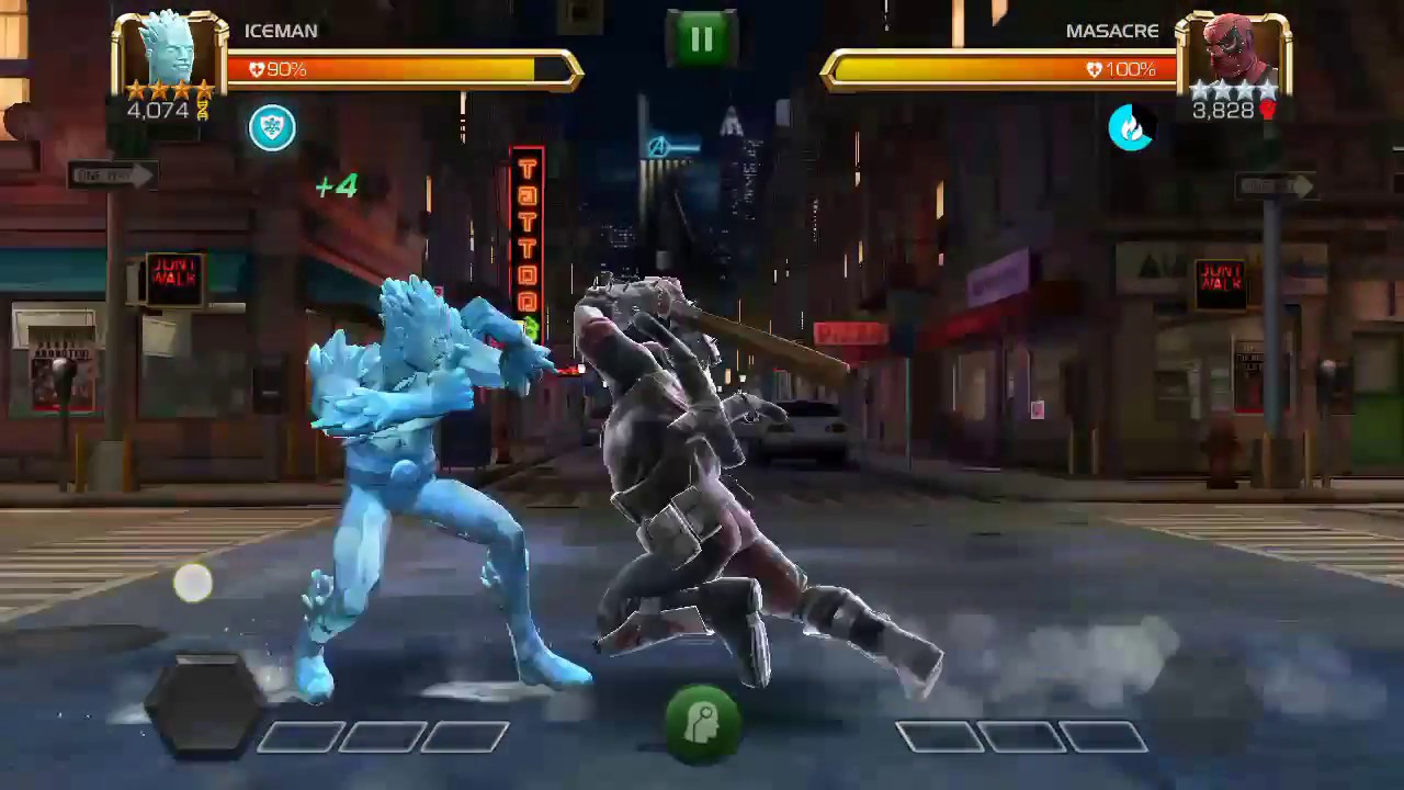 Massacre Vs Iceman Easy Kill , Merc Mission , Mcoc
