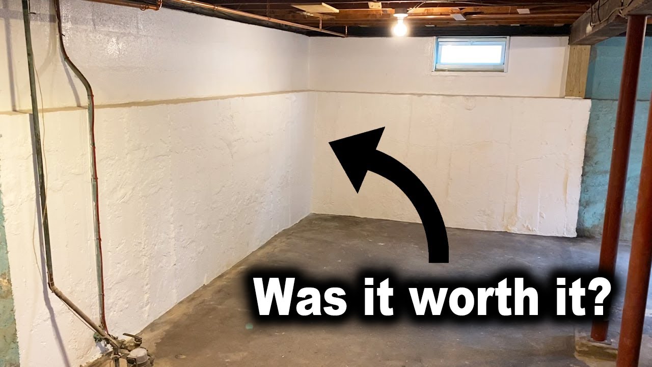 Flex Seal on my Basement Walls | 3 Years Later!