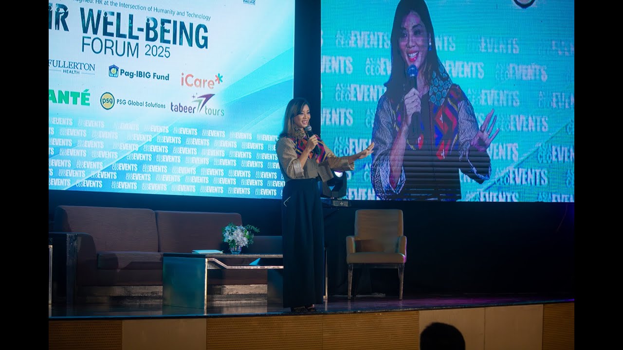 HR WELL-BEING FORUM 2025 | Monica Maralit