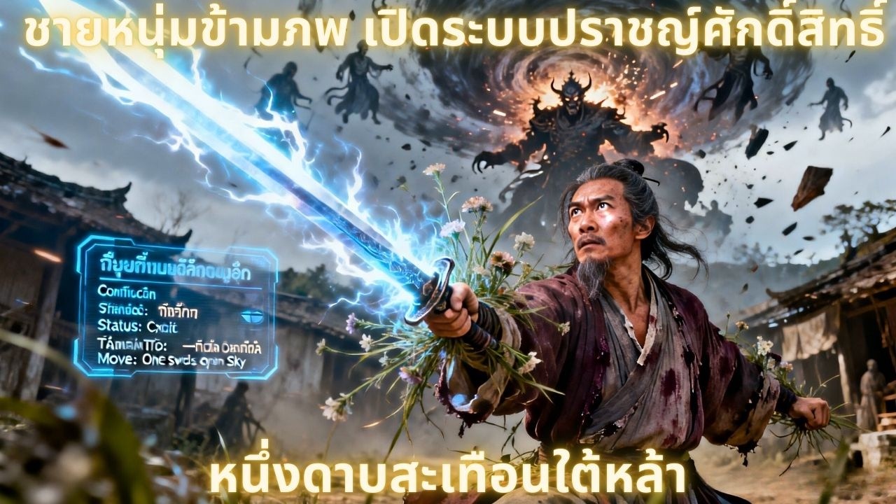 ⚡📜 ชายหนุ่มข้ามภพ เปิดระบบปราชญ์ศักดิ์สิทธิ์ หนึ่งดาบสะเทือนใต้หล้า | #สปอยซีรีส์ #ระบบ