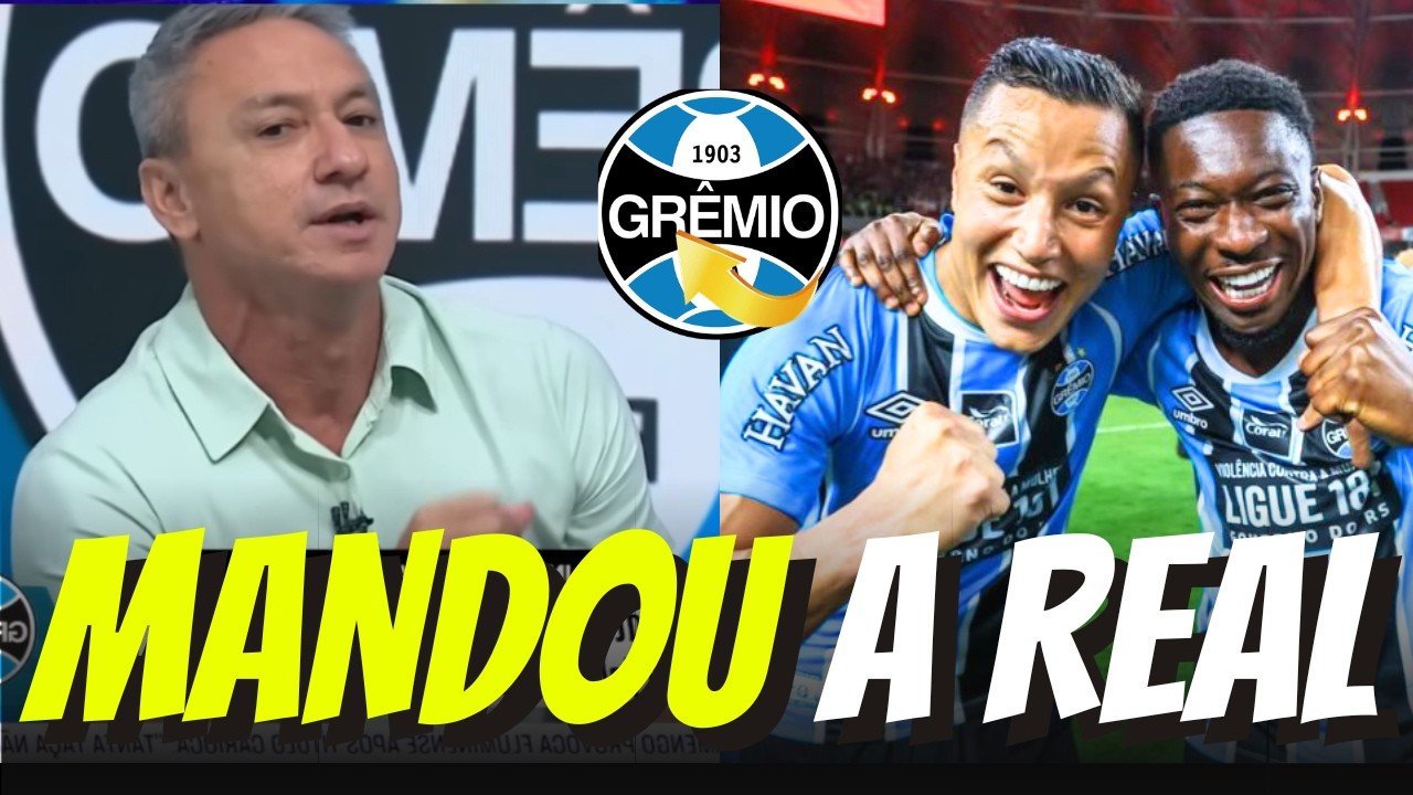 💥😍Valeu SPORTV! Ouça a BAITA ANÁLISE do Paulo Nunes SOBRE O DESEMPENHO do Grêmio NESTE ANO