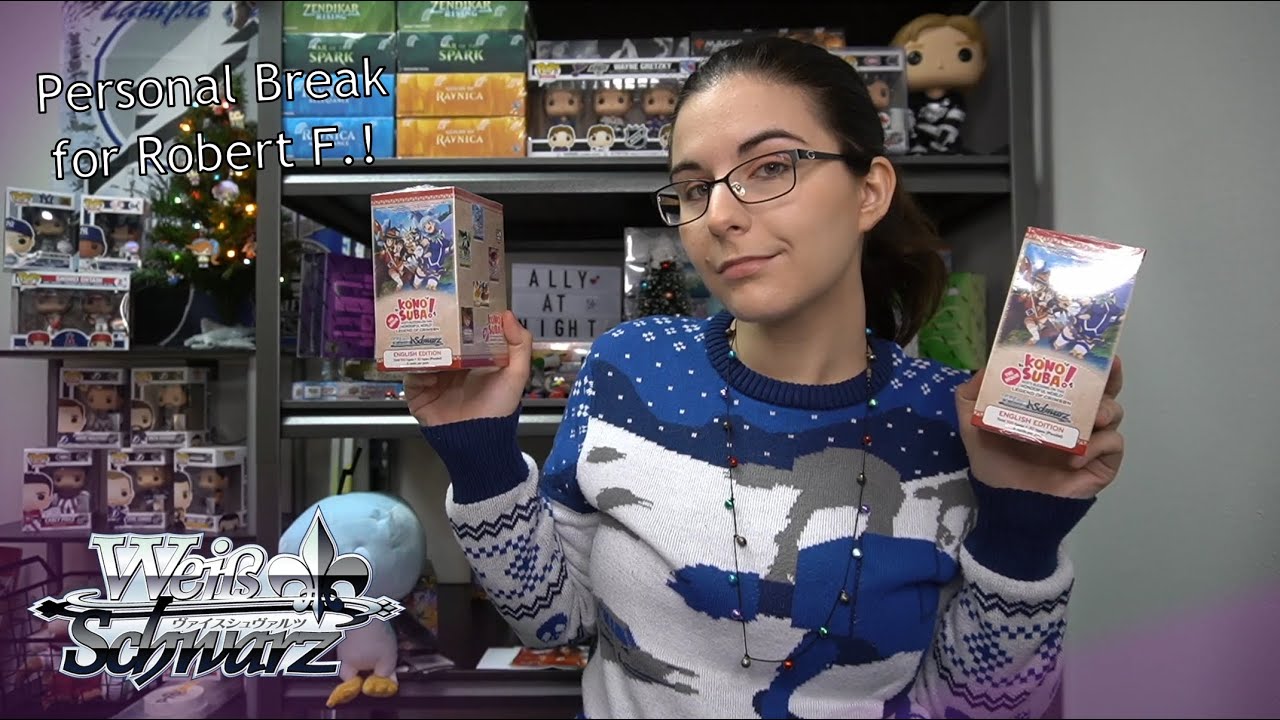 Megumin Foils! | WEISS SCHWARZ KONOSUBA THE MOVIE LEGEND OF CRIMSON BOX OPENING X2 FOR ROBERT F.