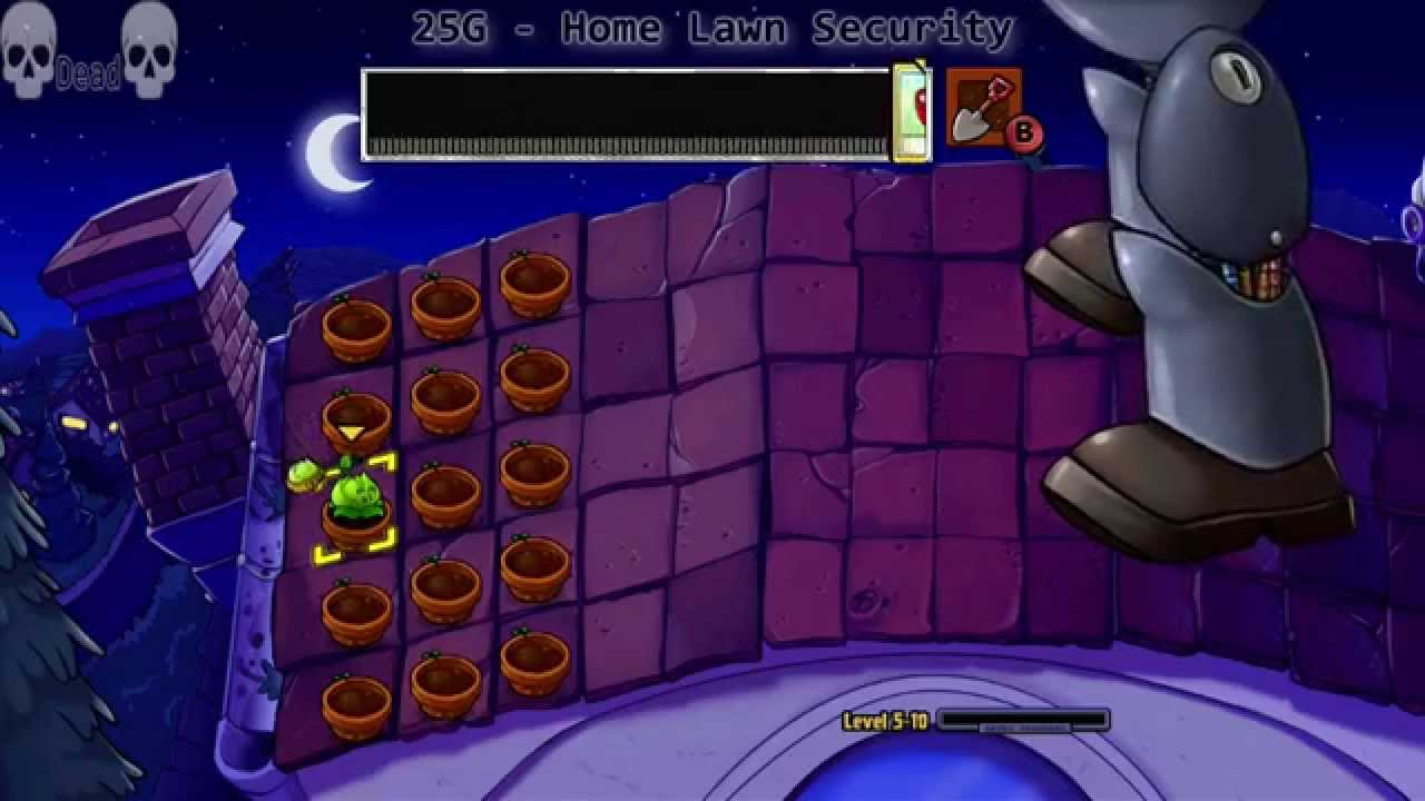 Plants vs. Zombies - 25G - Home Lawn Security (Conquista)