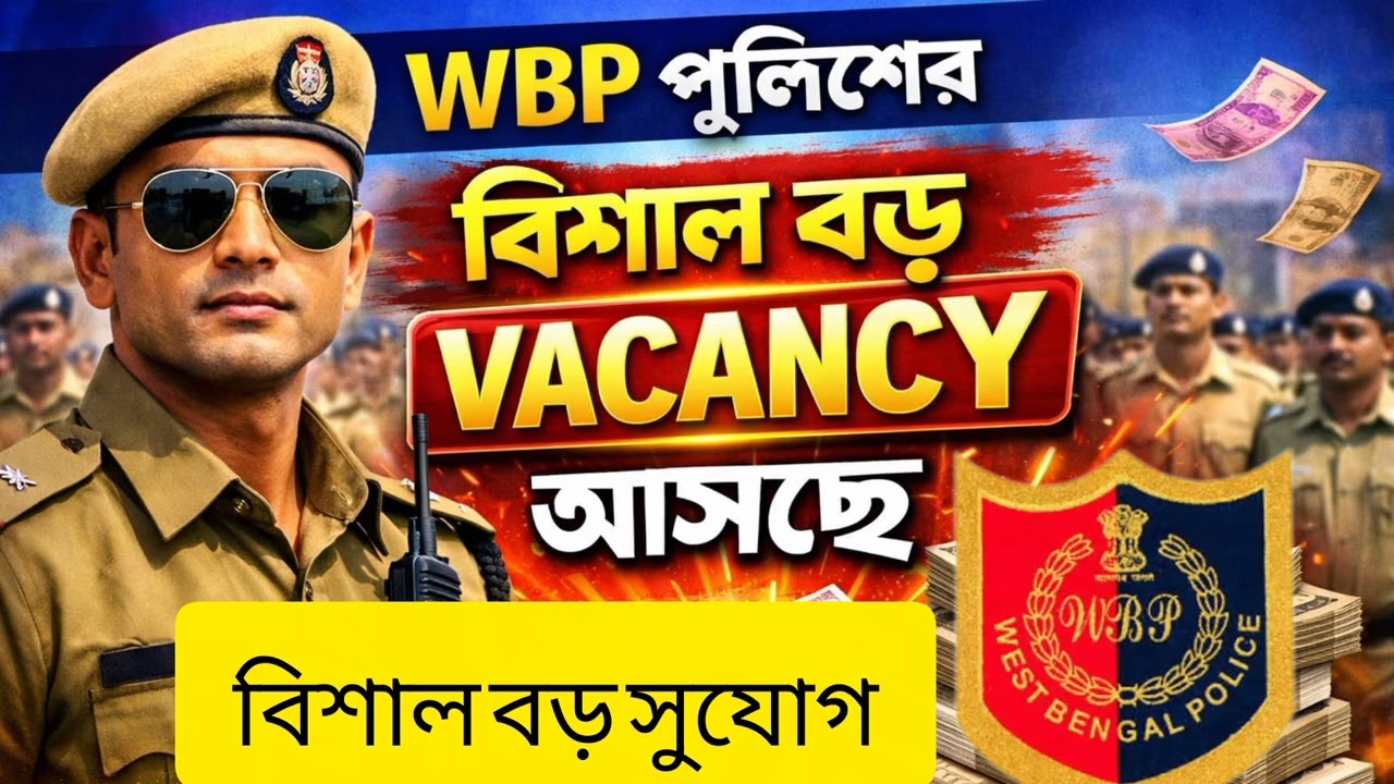 Wbp Police new upcoming vacancy 2026 || WBP পুলিশ এর বিশাল বড় Vacancy আসছে। 