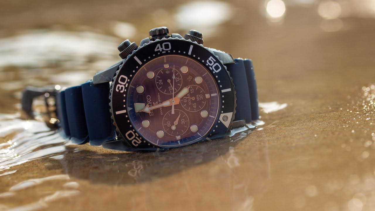 Seiko Prospex (SSC 701) - Dive Chronograph with a great dial.