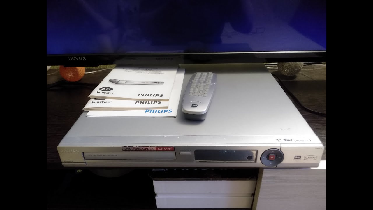 Пишущий dvdrw-плеер Philips dvdr-3380