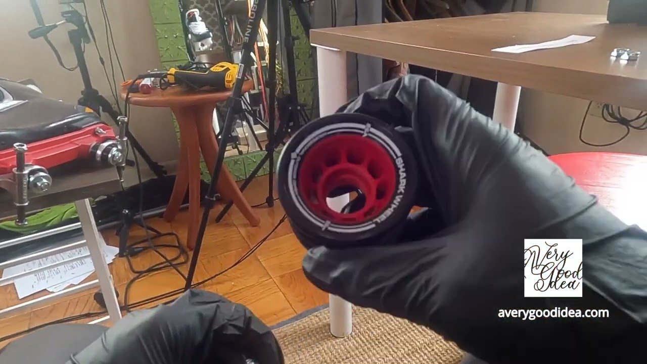 Step 3 - Attach Wheels | Convert Ice Hockey to Quad Roller Skates