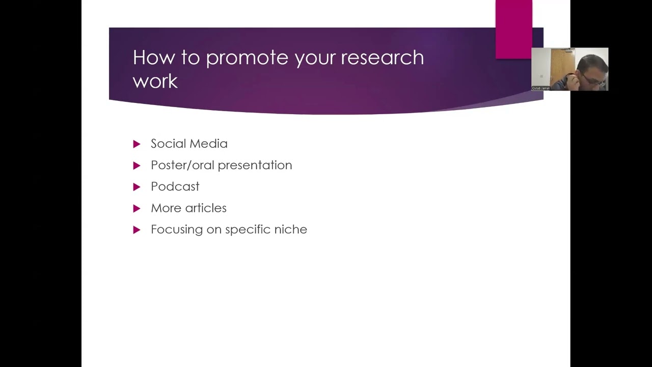 How to promote your research work/articles?