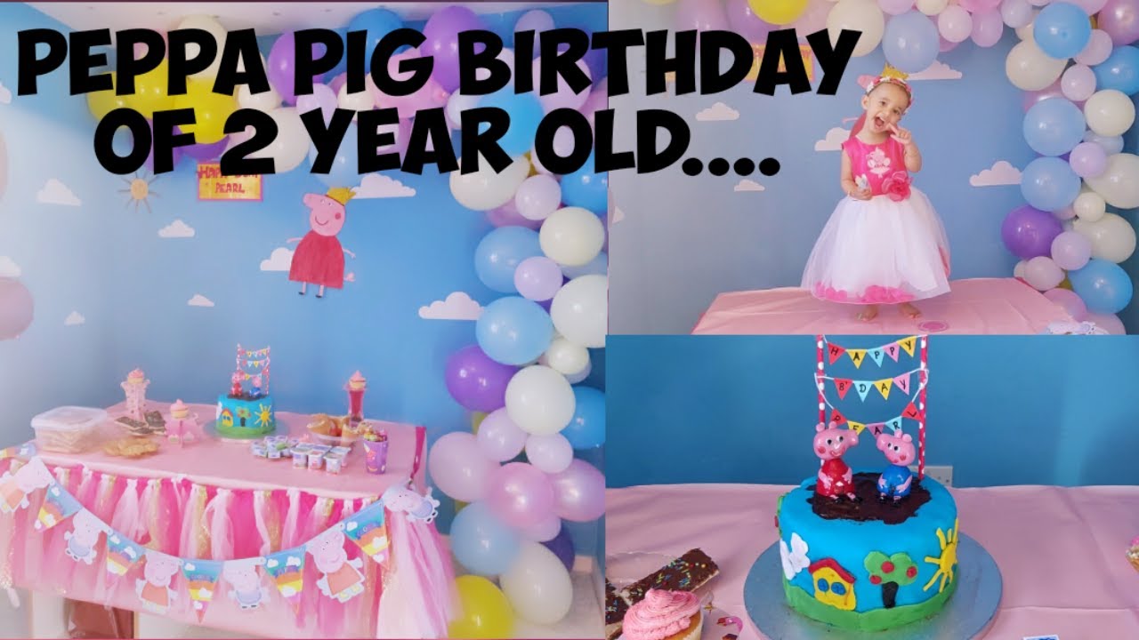 Birthday decoration at home|Peppa pig birthday decoration ideas|games for kids on birthday|Peppa pig