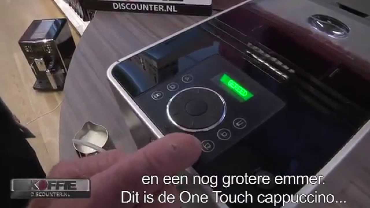 Jura Ena Micro 9 One Touch cappuccino, productvideo, uitleg Koffiediscounter.nl