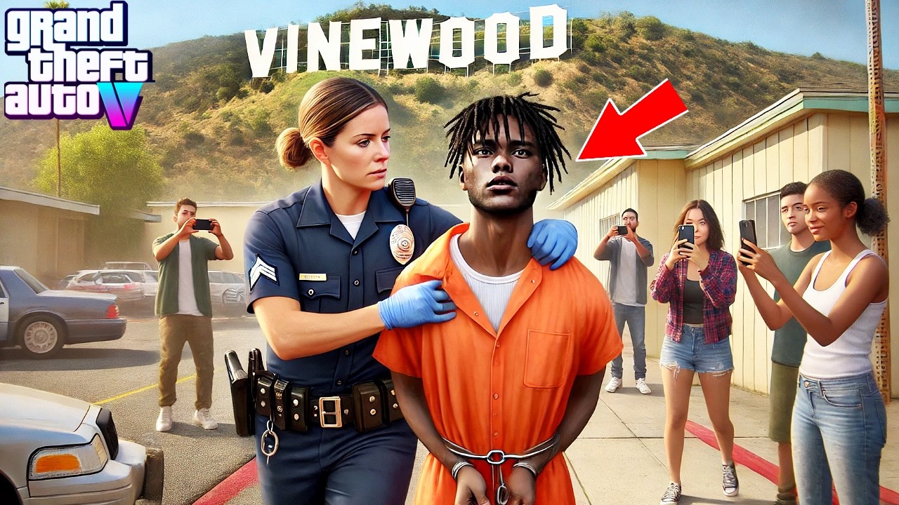 😱👮🏾&zwj;♂️Franklin's Teen Son Arrested & Taken To Juvenile Prison-GTA 5 Real Life Teen Mod Remastered