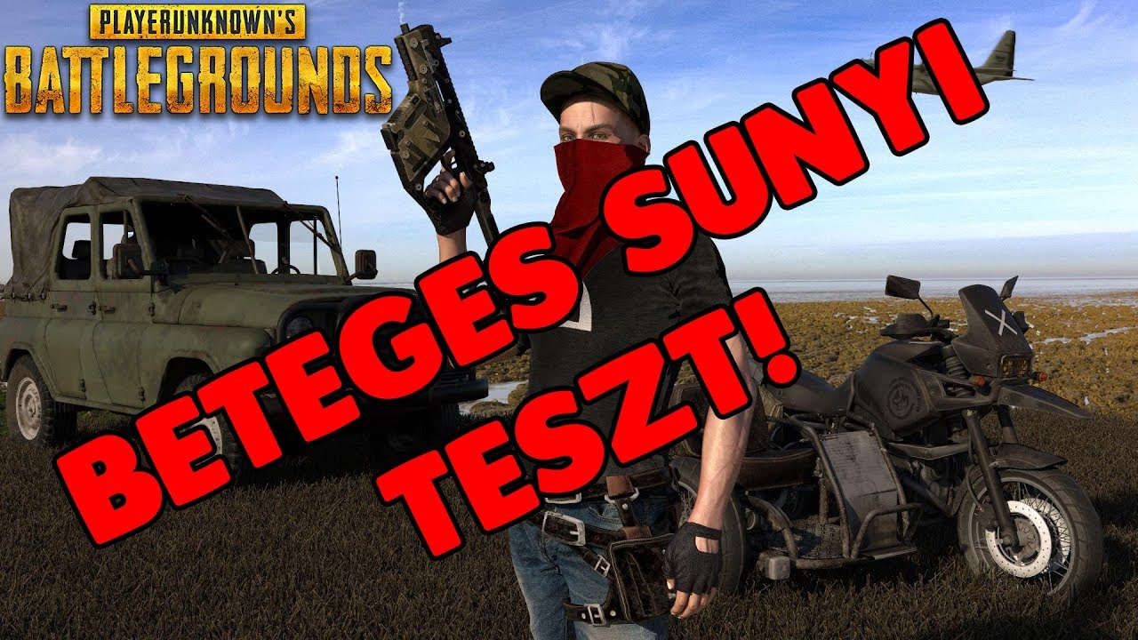 VÉGRE ITTHON! Betegesen sunyi teszt PUBG ÉLŐ! - BENIIPOWA