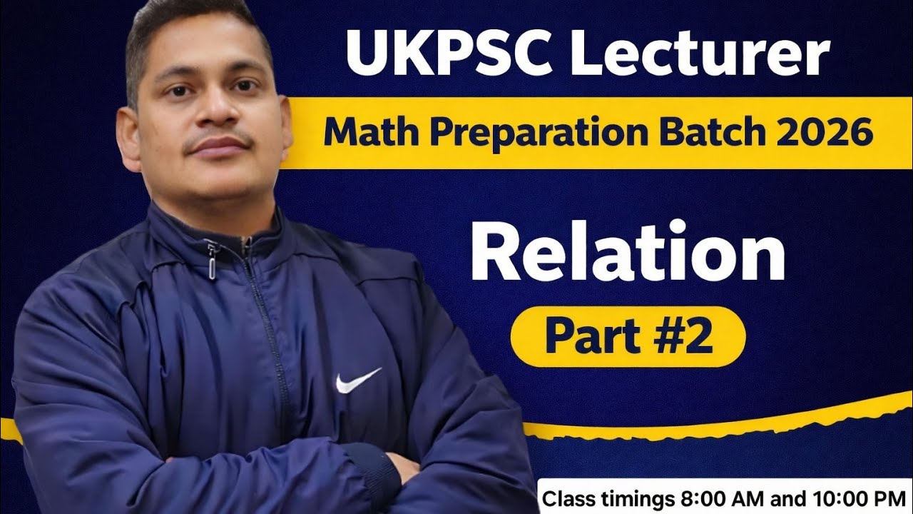 UKPDC Lecturer Math Preparation Batch 2026