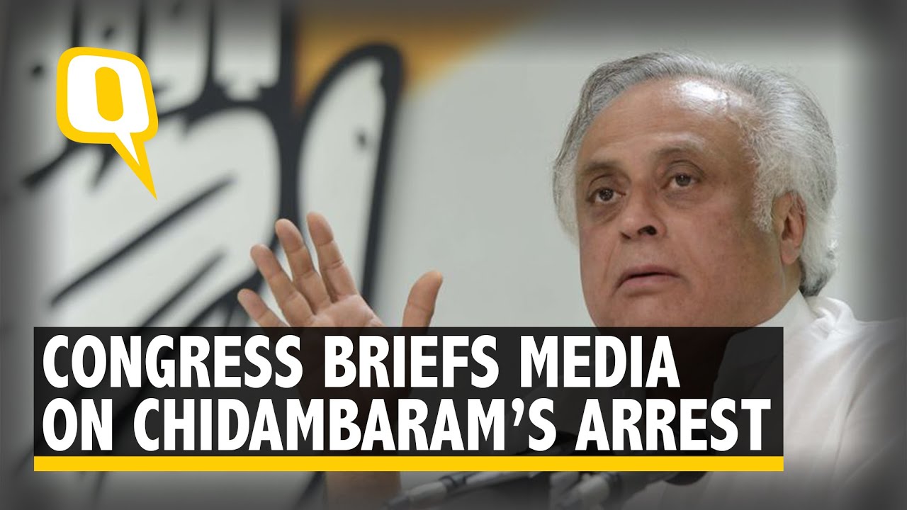 INX Media Case: Congress Leader Jairam Ramesh Addresses Media Over Chidambaram's Arrest